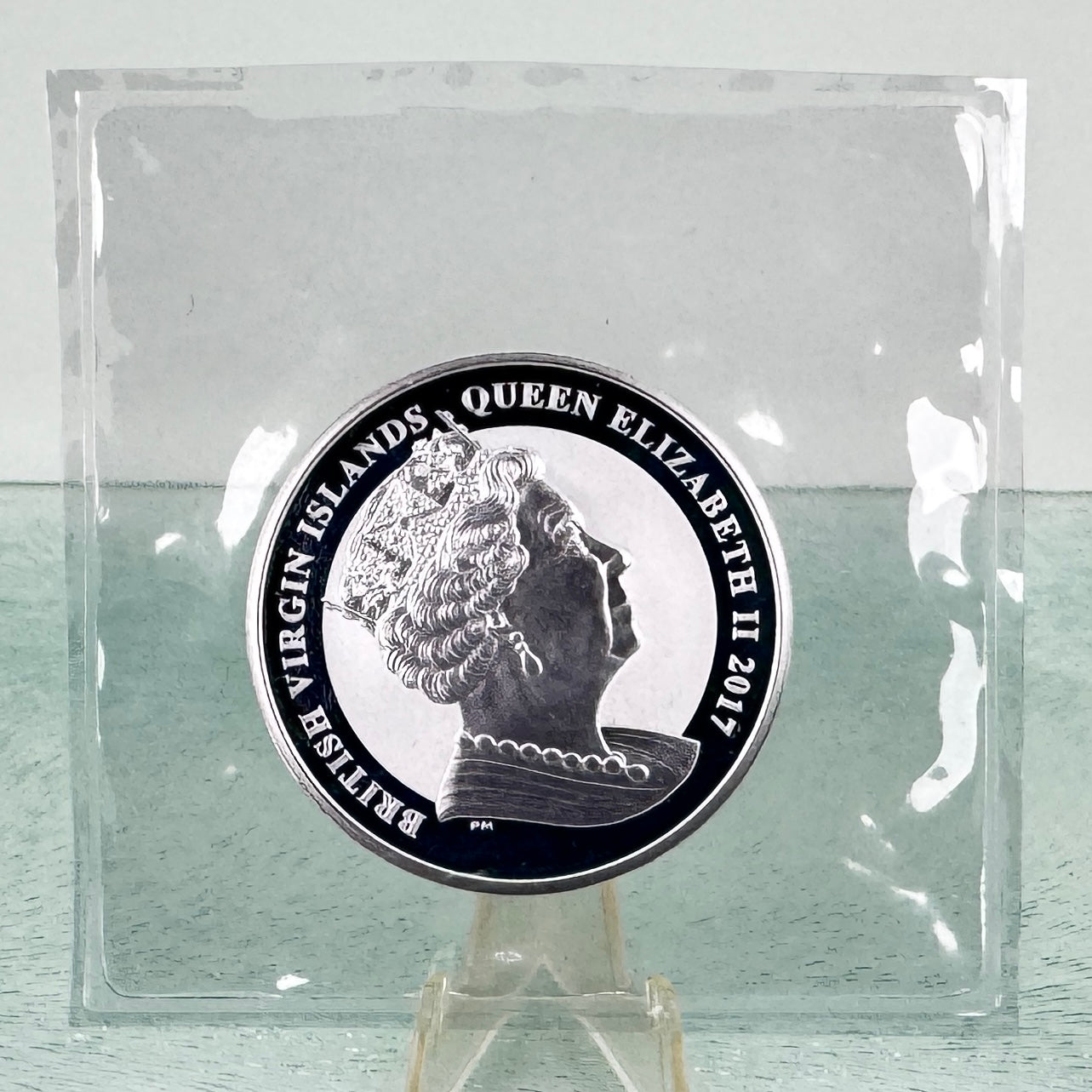 2017-P British Virgin Islands 1 oz Silver Pegasus Reverse Proof – Mythic Beauty