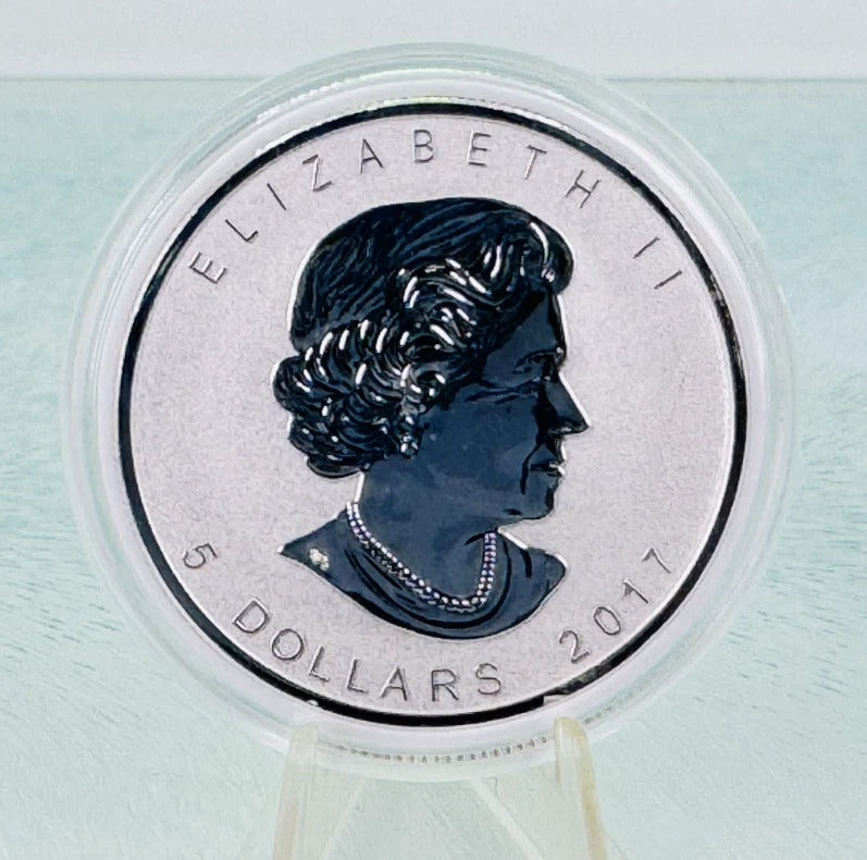 2017 Canada Silver Maple Leaf Reverse Proof * Lunar Cougar Privy * Plus Free Capsule