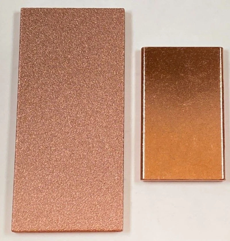 Copper Art Bars * Set of Two Bars * 1.8 Pounds of Fine .999 Copper Bullion