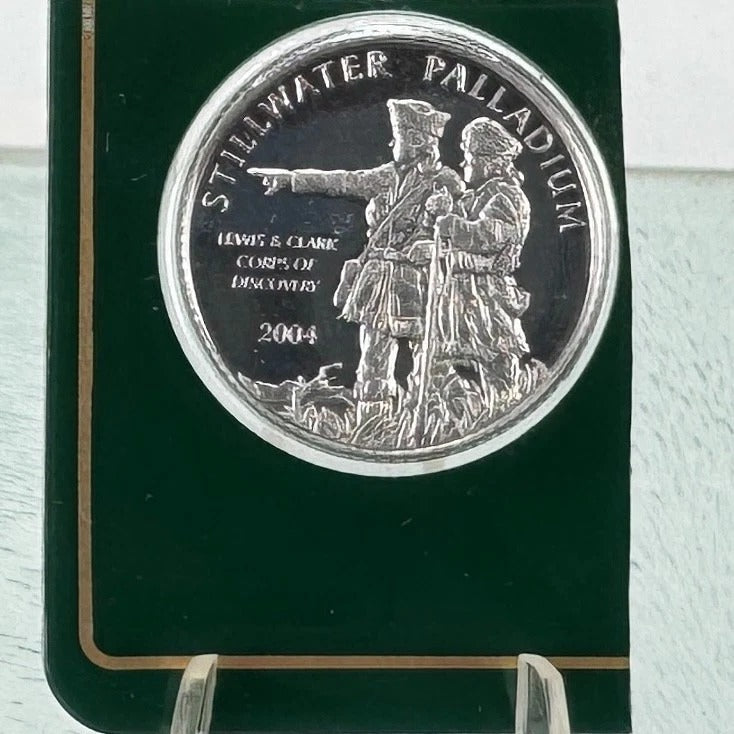 2004 Lewis & Clark Buffalo Johnson Matthey & Stillwater Mint * 1/10 Ounce Palladium