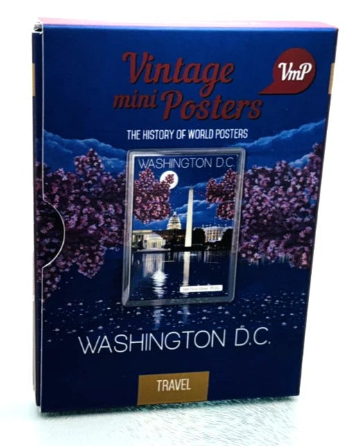 Niue 2015 $1 Vintage Mini Posters “Washington D.C.” – PAMP Suisse 1/2 Oz Silver Bar