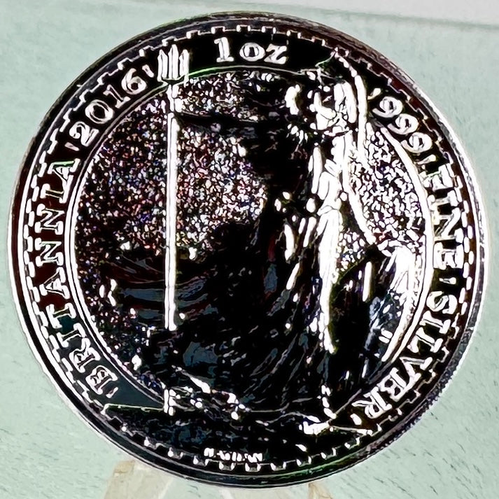 2016 Great Britain Britannia 1 oz Silver Coin * BU * First Year of New Effigy