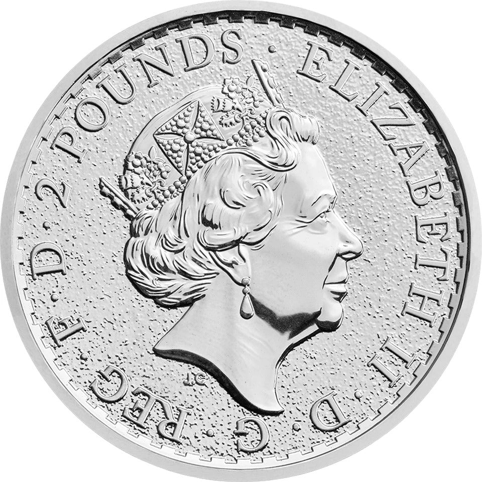 2016 Great Britain Britannia 1 oz Silver Coin * BU * First Year of New Effigy