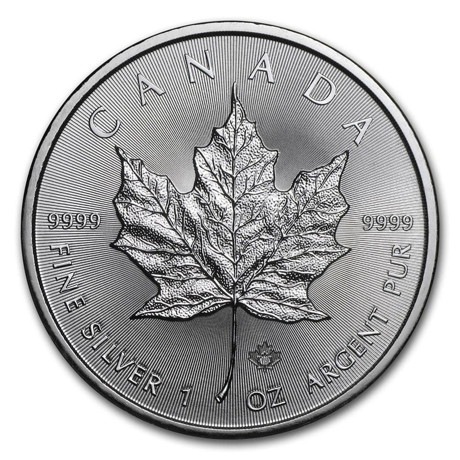 2018 Canada Silver Maple Leaf Reverse Proof * Maple Leaf Privy * Free Capsule