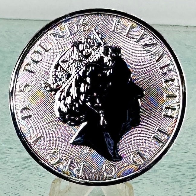 2019 British Queen’s Beasts * Falcon of the Plantagenets 2 oz Silver Coin (.9999) Fine Bullion