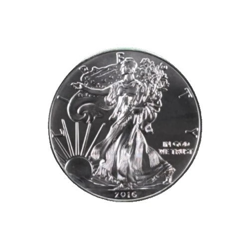 2016 American Silver Eagle * 1 oz .999 Fine Silver * BU Condition * Plus Free Capsule