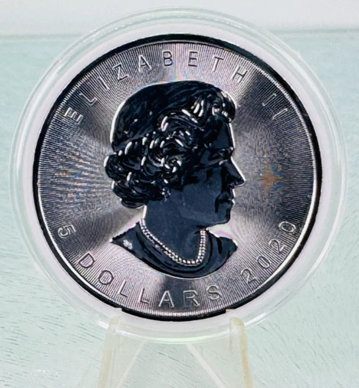 2020 Canada Silver Maple Leaf Reverse Proof * Maple Leaf Privy * Plus Free Capsule