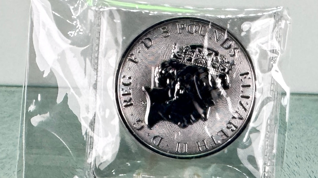 2020 British Queen’s Beast * White Lion of Mortimer * 2 oz Silver * Mint Package