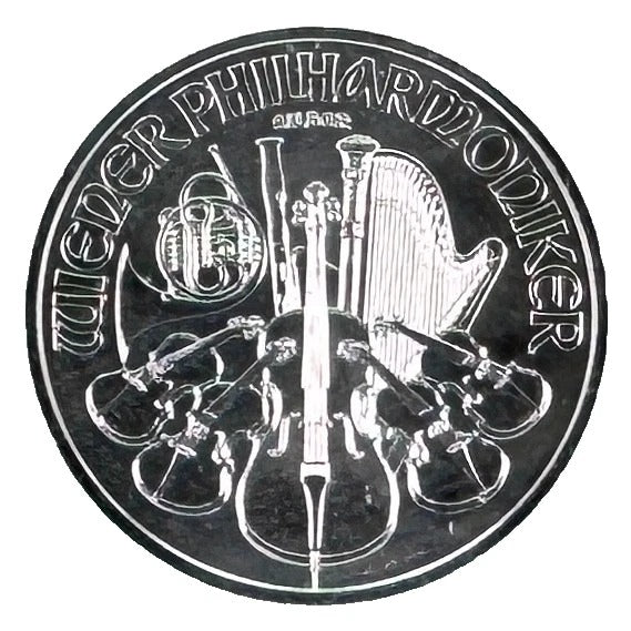 2020 Austrian Philharmonic Coin * 1oz Fine Silver * BU Condition * Plus Free Capsule