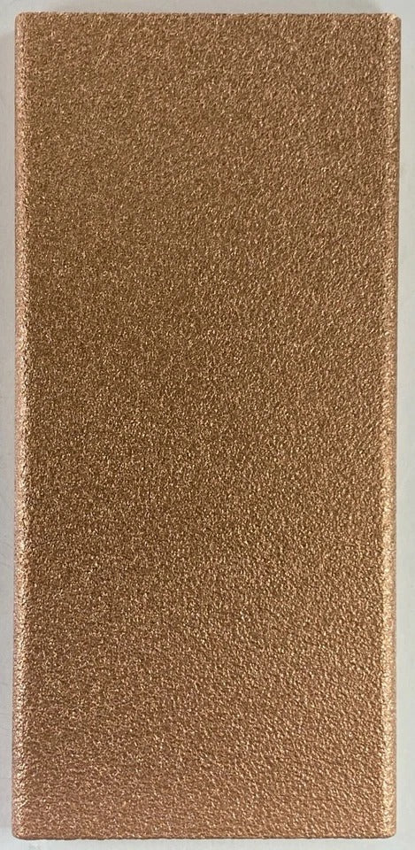 Copper Bitcoin Art Bar * One Pound .999 Fine Bullion * Sand Blasted Finish