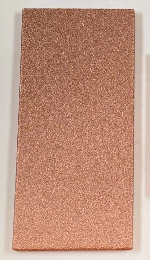 Copper Elemental Art Bar * One Pound Fine Bullion * Sand Blasted * Square Edges