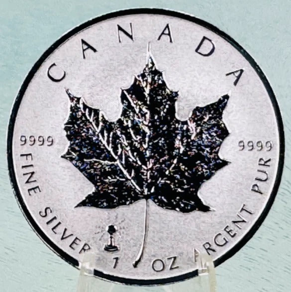 2018 Canadian Maple Leaf * Edison Bulb Privy * Silver Reverse Proof * Plus Free Capsule