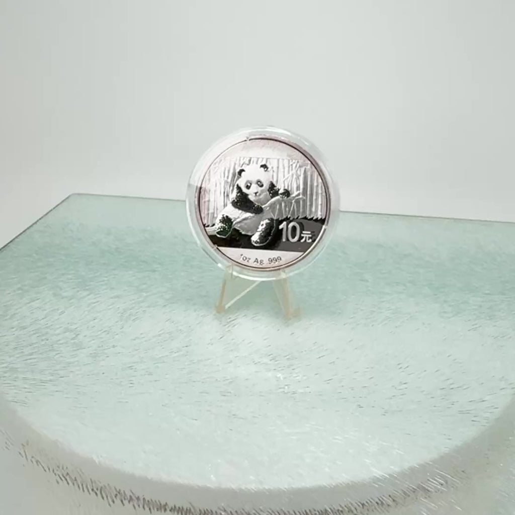 2014 Chinese Silver Panda * 30g 10 Yuan * BU .999 Fine Silver Bullion Coin * Plus Free Capsule (Copy)