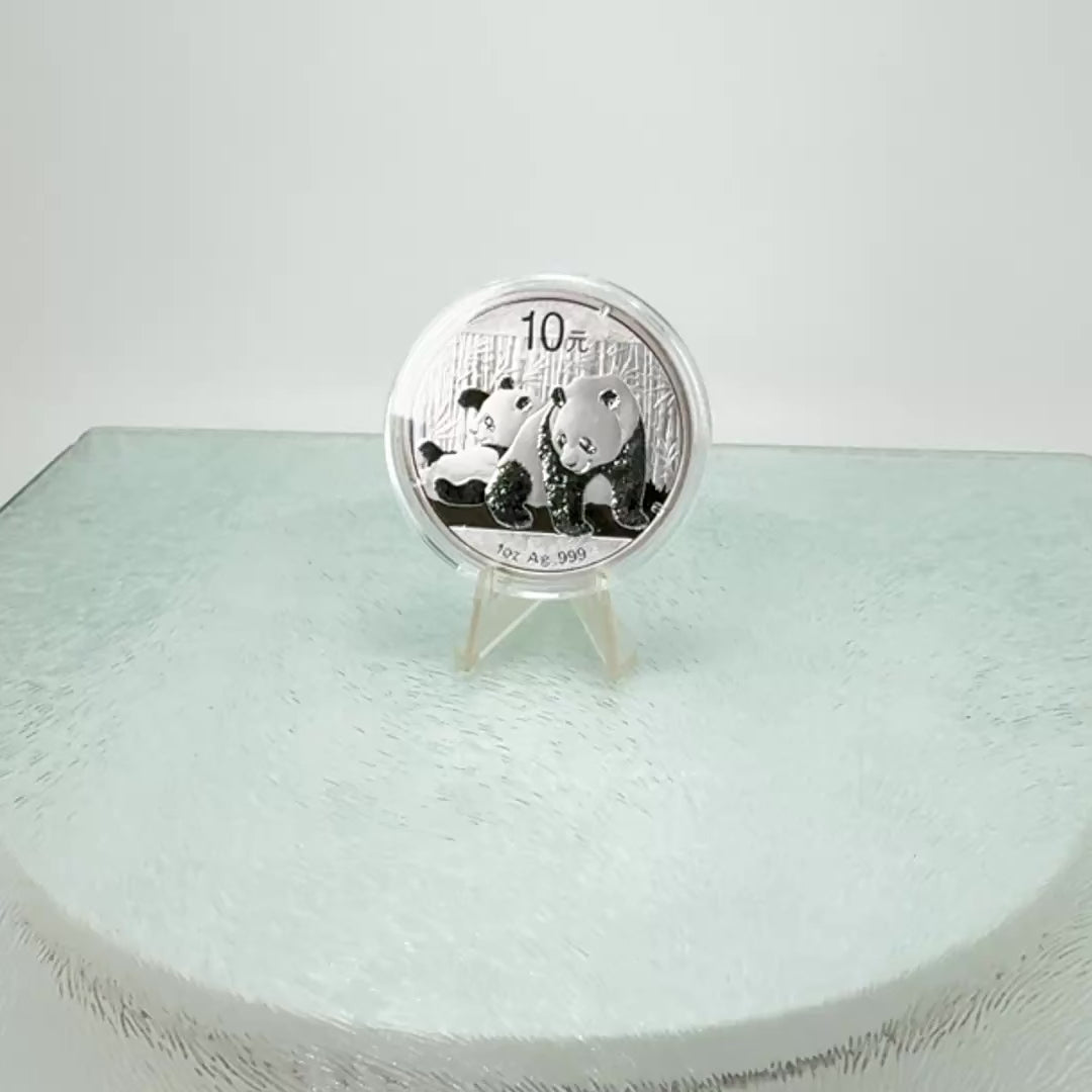 2010 Chinese Silver Panda * 30g 10 Yuan * BU .999 Fine Silver Bullion Coin * Plus Free Capsule (Copy) (Copy)