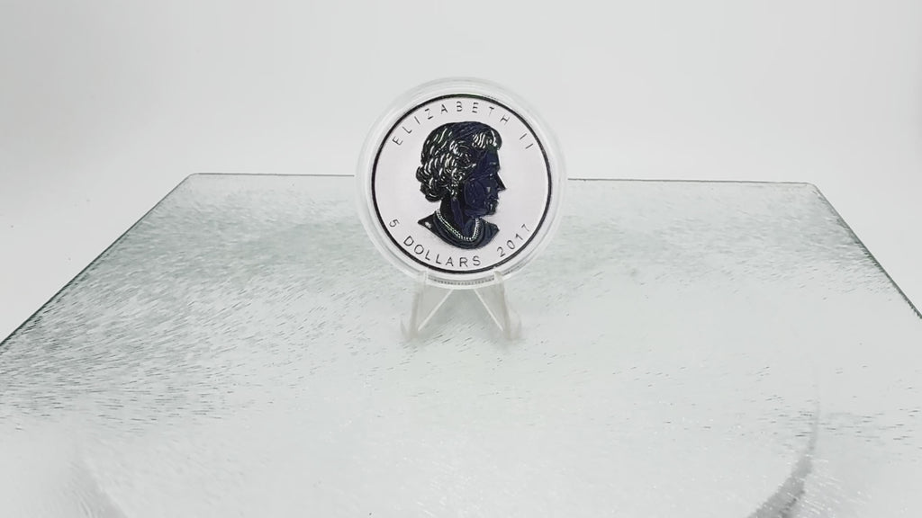 2017 Canada Silver Maple Leaf Reverse Proof * Lunar Cougar Privy * Plus Free Capsule
