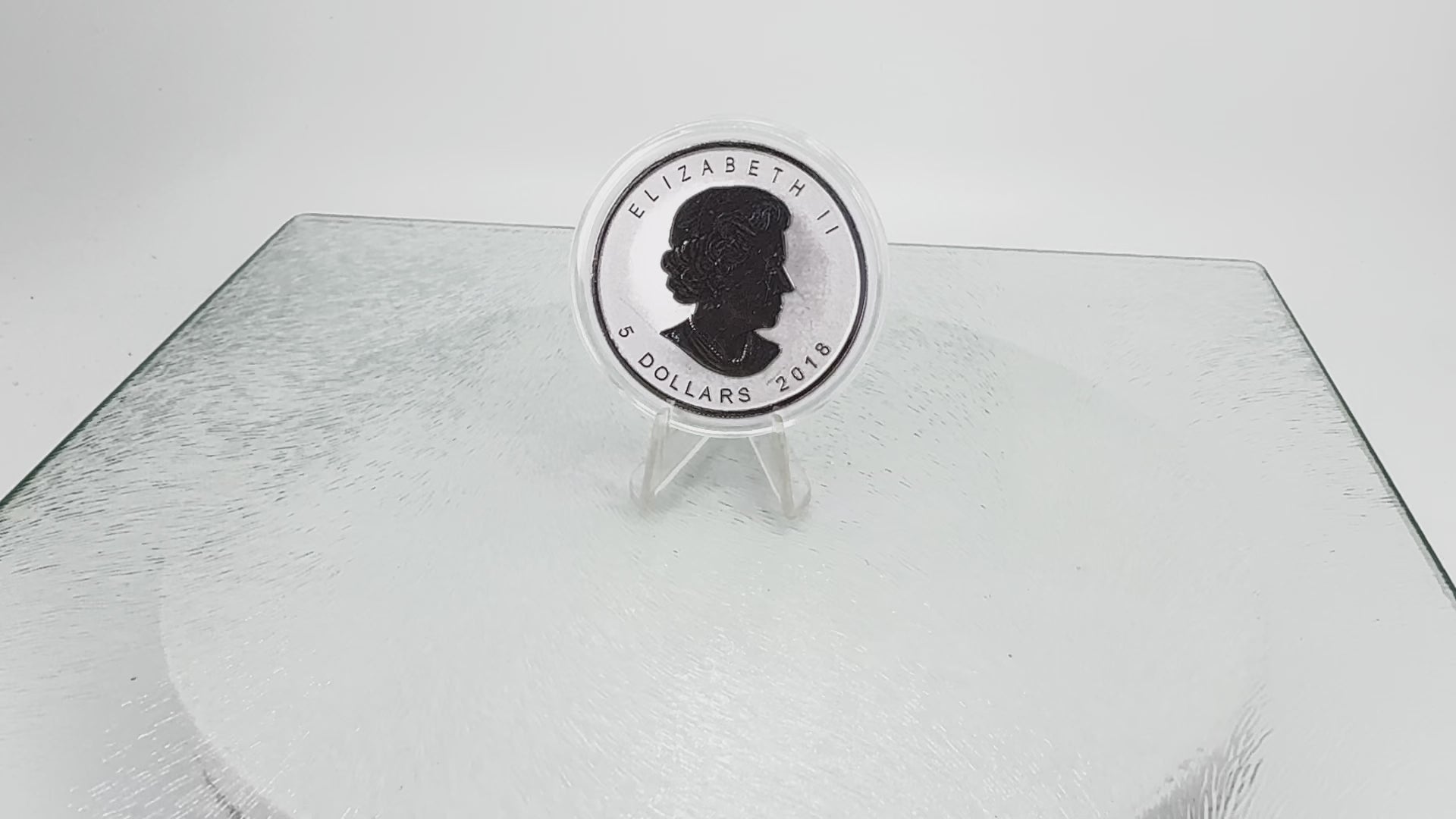 2018 Canadian Maple Leaf * Edison Bulb Privy * Silver Reverse Proof * Plus Free Capsule