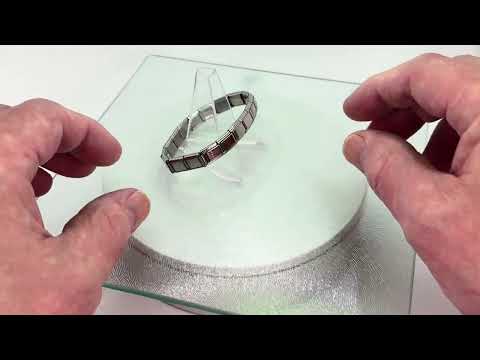 Vintage 1980s Sterling Silver Adjustable Bracelet – Timeless Elegance & Function