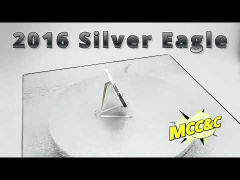 2016 American Silver Eagle * 1 oz .999 Fine Silver * BU Condition * Plus Free Capsule