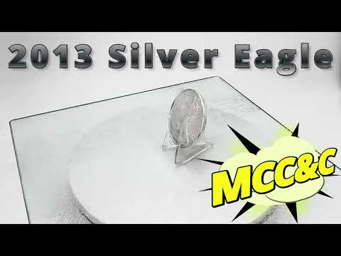 2013 American Silver Eagle * 1 oz .999 Fine Silver * BU Condition * Free Capsule