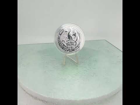 2017 British Queen’s Beasts * Red Dragon of Wales * 2 oz Silver Coin * Plus Free Capsule