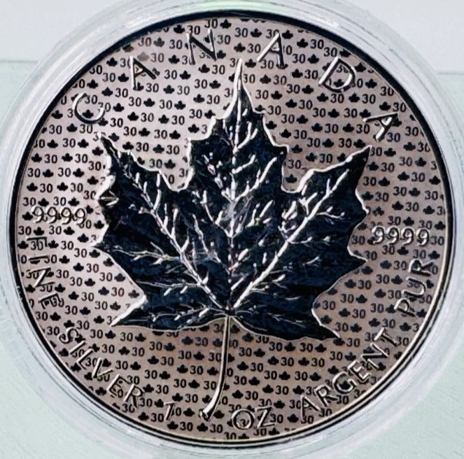 2018 Silver Maple Leaf Proof * 30th Anniversary Special Release * Deep Cameo * Plus Free Capsule