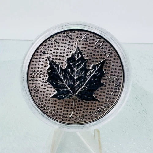 2018 Silver Maple Leaf Proof * 30th Anniversary Special Release * Deep Cameo * Plus Free Capsule