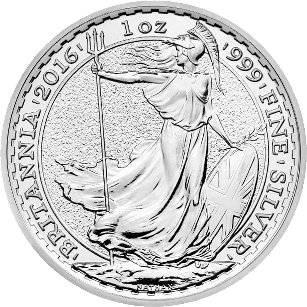 2016 Great Britain Britannia 1 oz Silver Coin * BU * First Year of New Effigy
