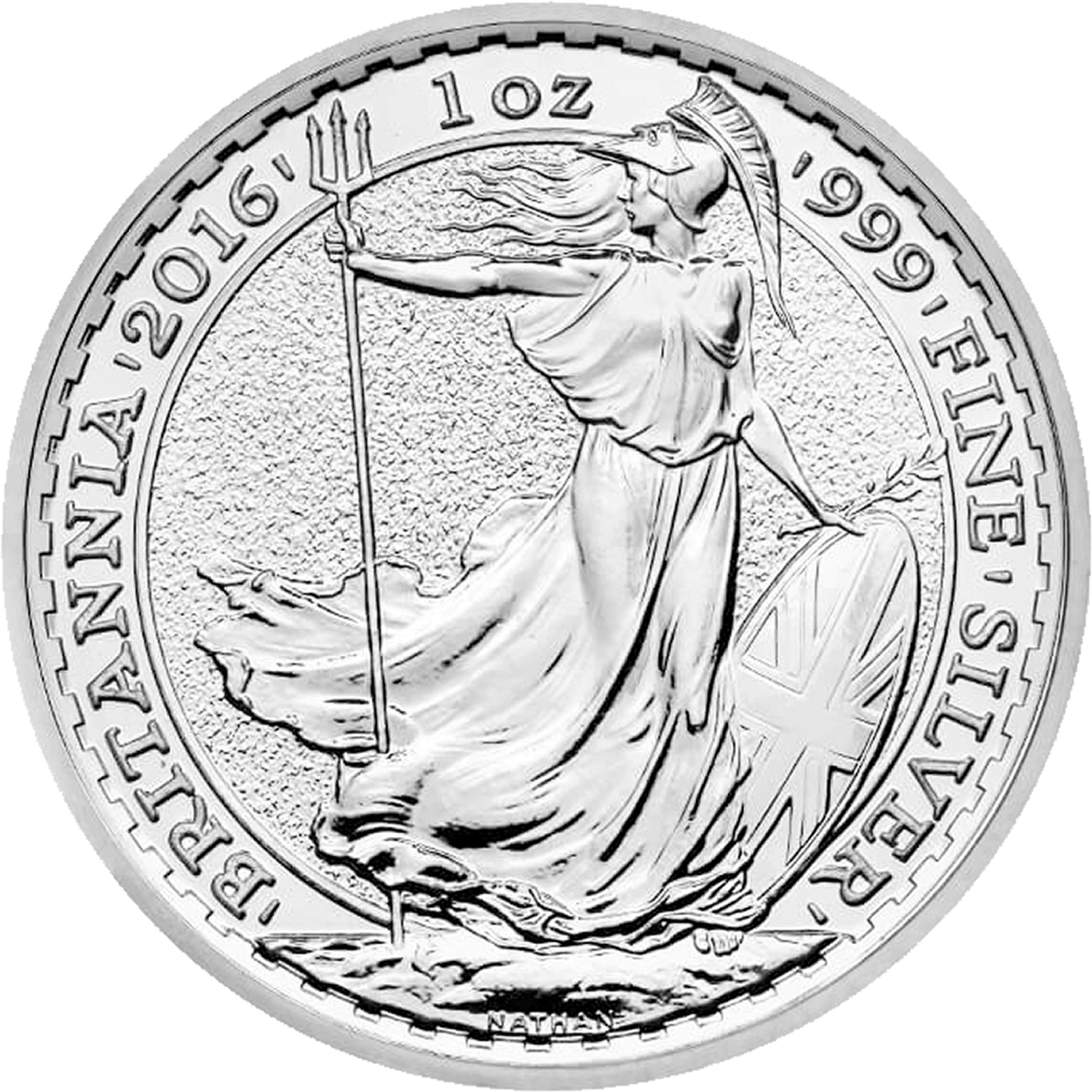 2016 Great Britain Britannia 1 oz Silver Coin * BU * First Year of New Effigy