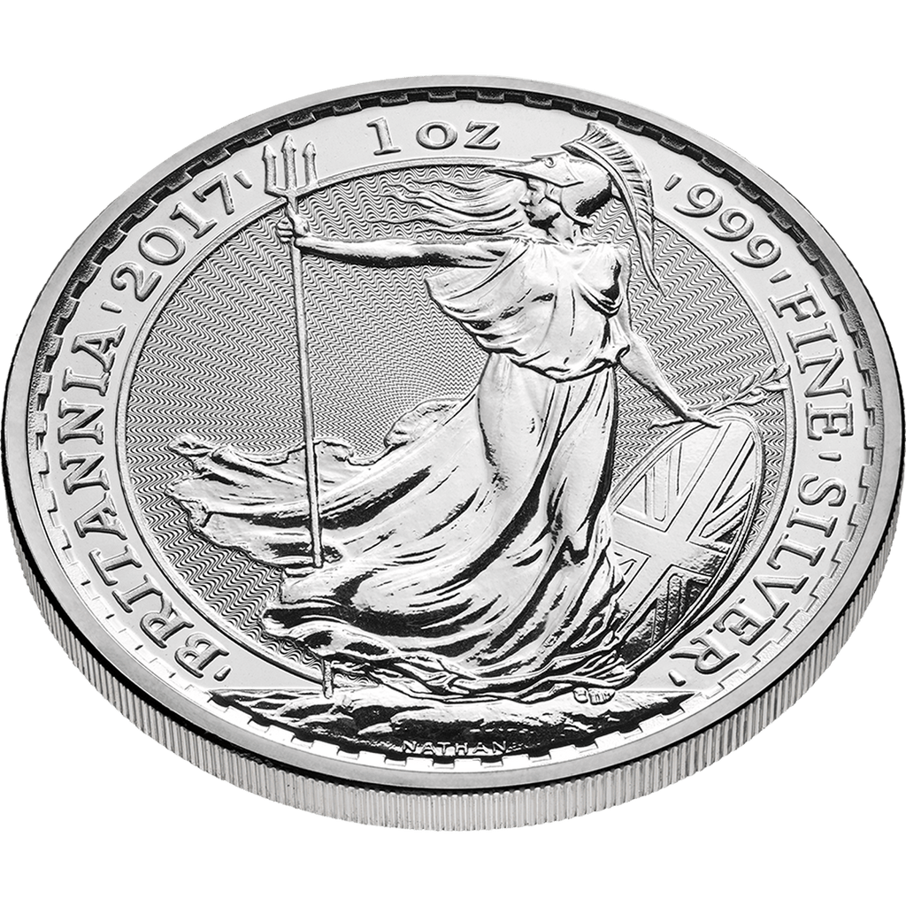 2017 Great Britain Britannia 1 oz Silver Coin * BU * 20th Anniversary Key Date
