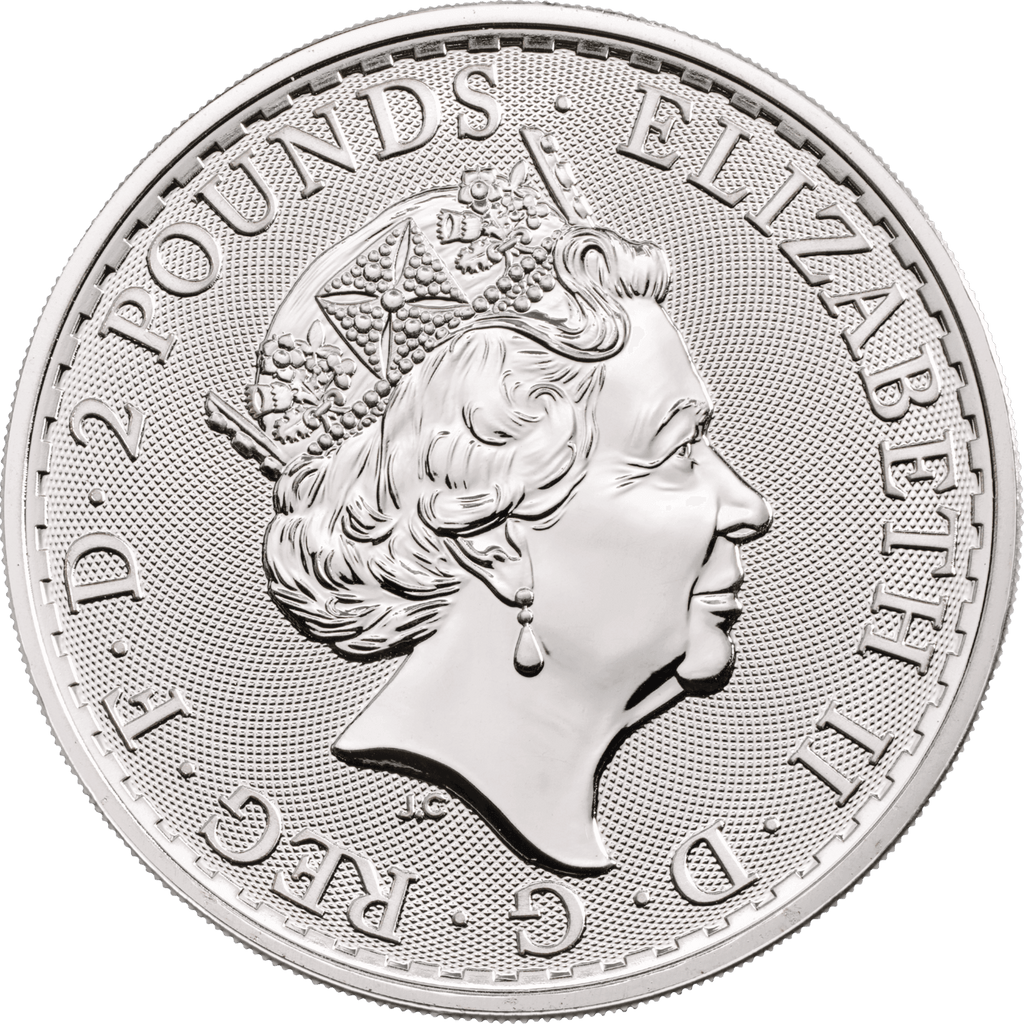 2019 Great Britain Britannia £2 * 1 oz .999 Fine Silver * APMEX Sealed Key Date