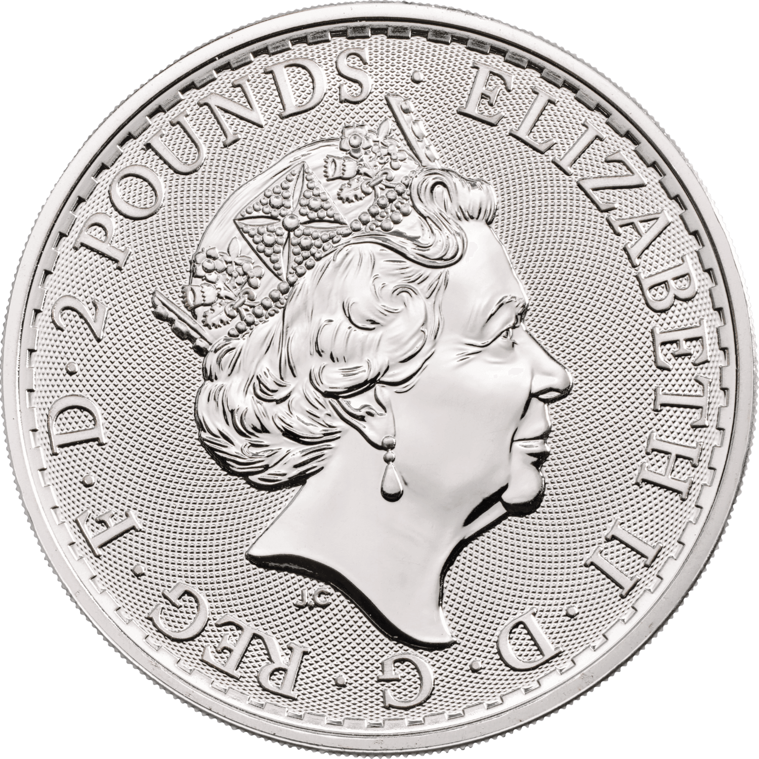 2019 Great Britain Britannia £2 * 1 oz .999 Fine Silver * APMEX Sealed Key Date
